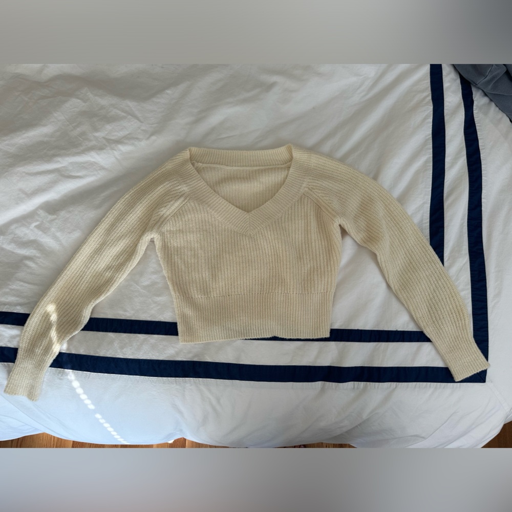 Fall Cropped Sweater - image 1